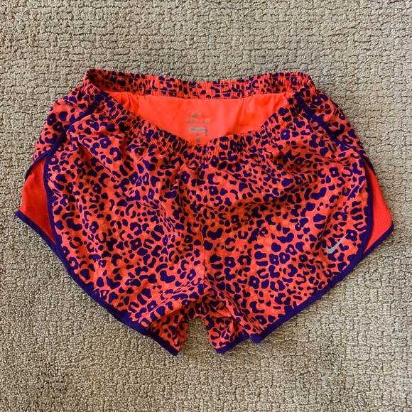 Nike Pants - Nike Electric Cheetah Print "Tempo" Running Shorts
